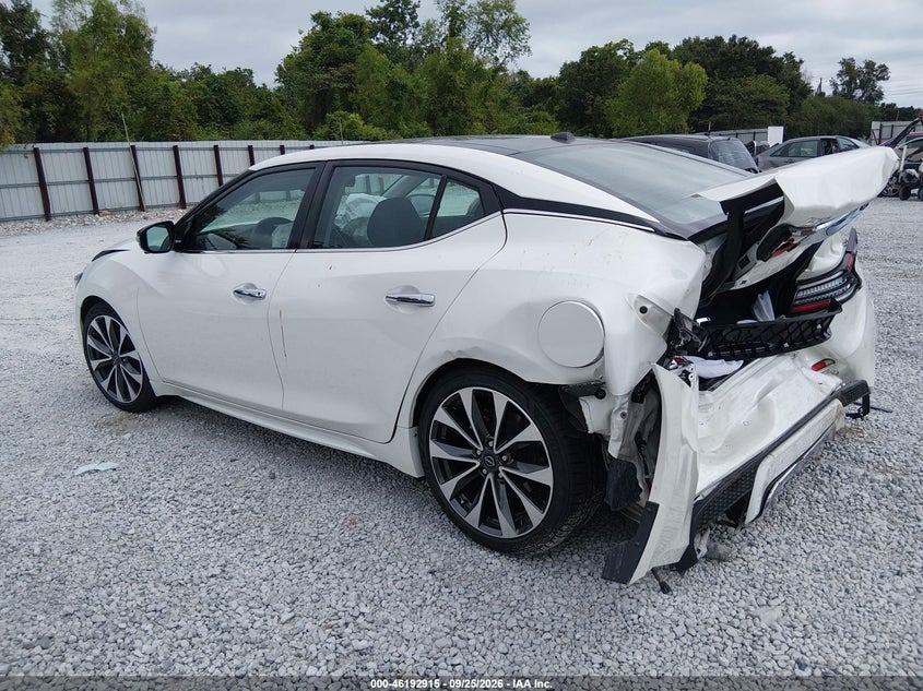 Vin: 1n4aa6fv6pc503893, lot: 46692799, nissan maxima platinum xtronic cvt 20233