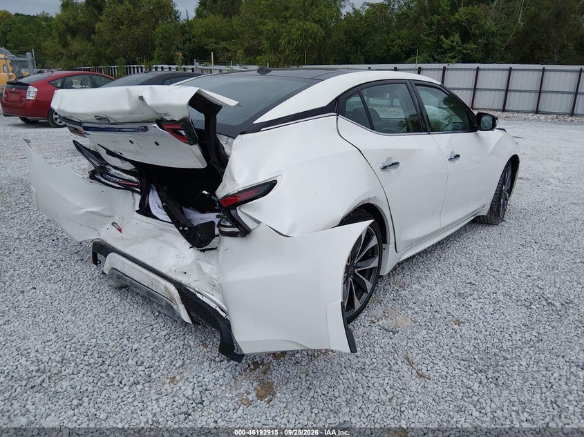 Vin: 1n4aa6fv6pc503893, lot: 46692799, nissan maxima platinum xtronic cvt 20234