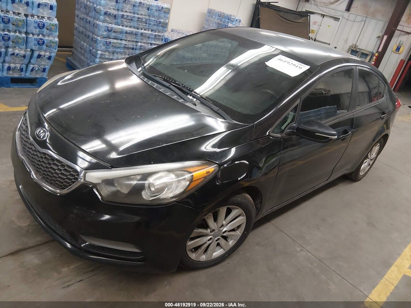 Vin: knafx4a60g5461693, lot: 46692803, kia forte lx 20162