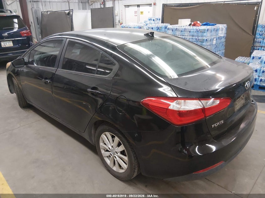 Vin: knafx4a60g5461693, lot: 46692803, kia forte lx 20163