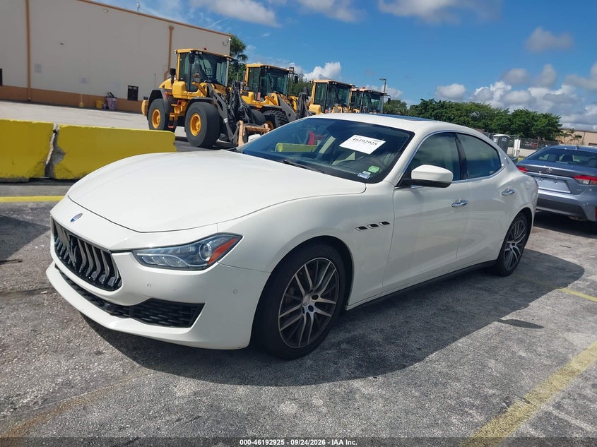 Vin: zam57xsa8k1310132, lot: 46692808, maserati ghibli 20192