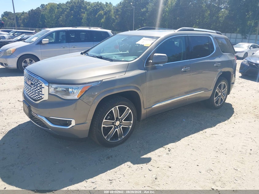 Vin: 1gkknxlsxkz122075, lot: 46692827, gmc acadia denali 20192