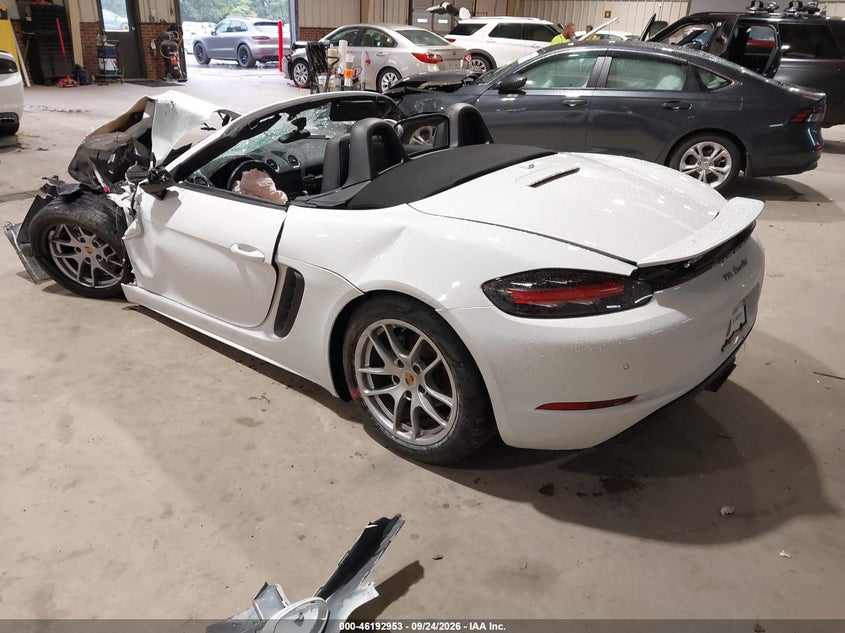 Vin: wp0ca2a89ks211098, lot: 46692837, porsche 718 boxster 20193
