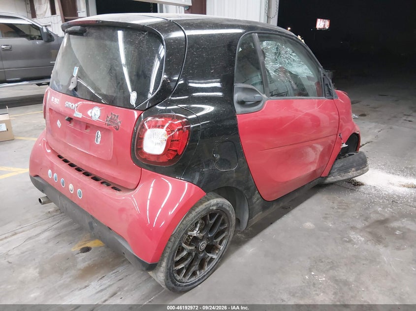 Vin: wmefj5da7gk066777, lot: 46692856, smart fortwo prime 20164