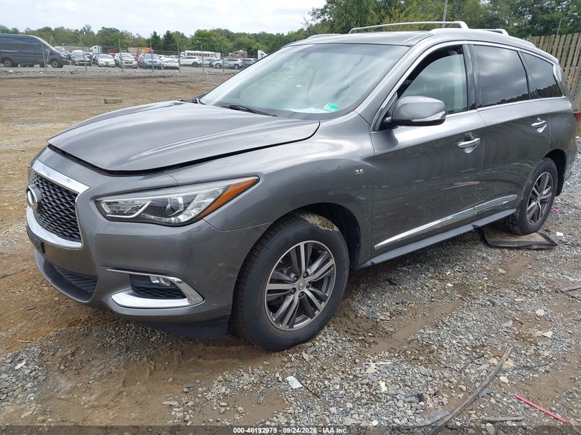 Vin: 5n1dl0mm6jc512122, lot: 46692863, infiniti qx60 20182