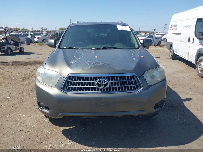 TOYOTA HIGHLANDER HYBRID 2010 VIN JTEJW3EH9A2038203