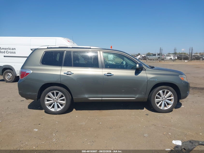 TOYOTA HIGHLANDER HYBRID 2010 VIN JTEJW3EH9A2038203