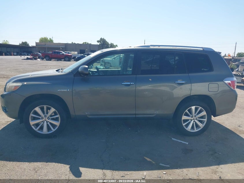 TOYOTA HIGHLANDER HYBRID 2010 VIN JTEJW3EH9A2038203