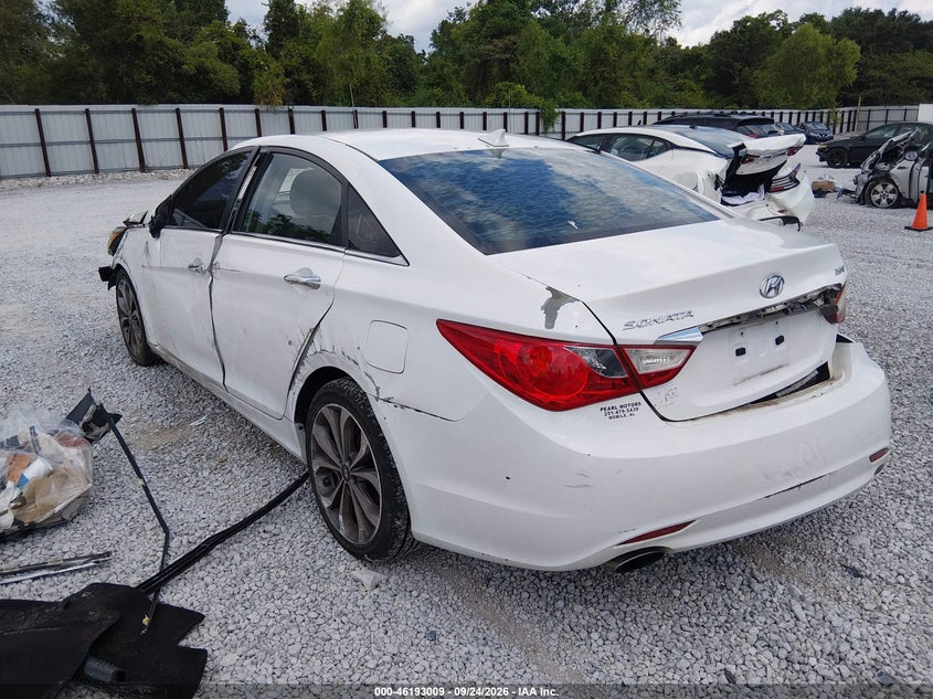 Vin: 5npec4abxdh753709, lot: 46692893, hyundai sonata se 2.0t 20133
