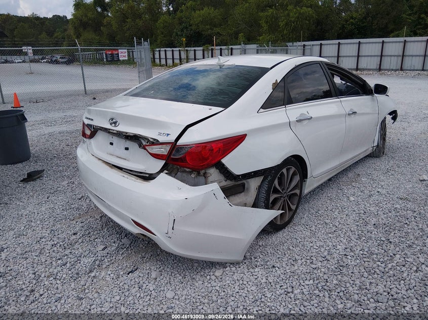 Vin: 5npec4abxdh753709, lot: 46692893, hyundai sonata se 2.0t 20134