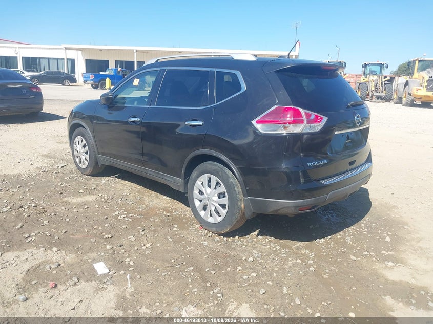 Vin: knmat2mt8gp622004, lot: 46692897, nissan rogue s 20163