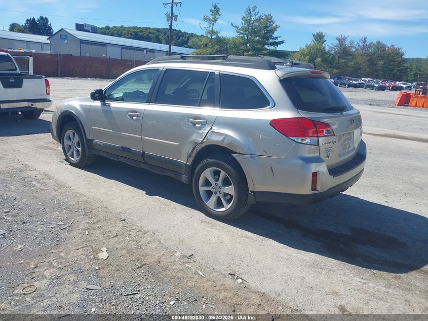 Vin: 4s4brbcc1e3307842, lot: 46692914, subaru outback 2.5i premium 20143