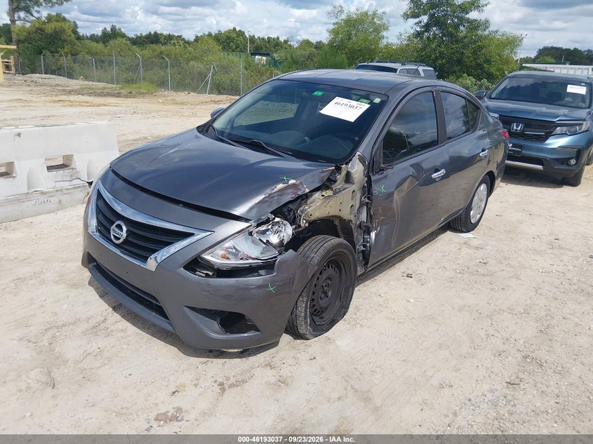 Vin: 3n1cn7ap3kl831360, lot: 46692921, nissan versa 1.6 sv 20192