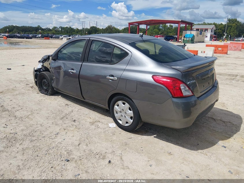 Vin: 3n1cn7ap3kl831360, lot: 46692921, nissan versa 1.6 sv 20193