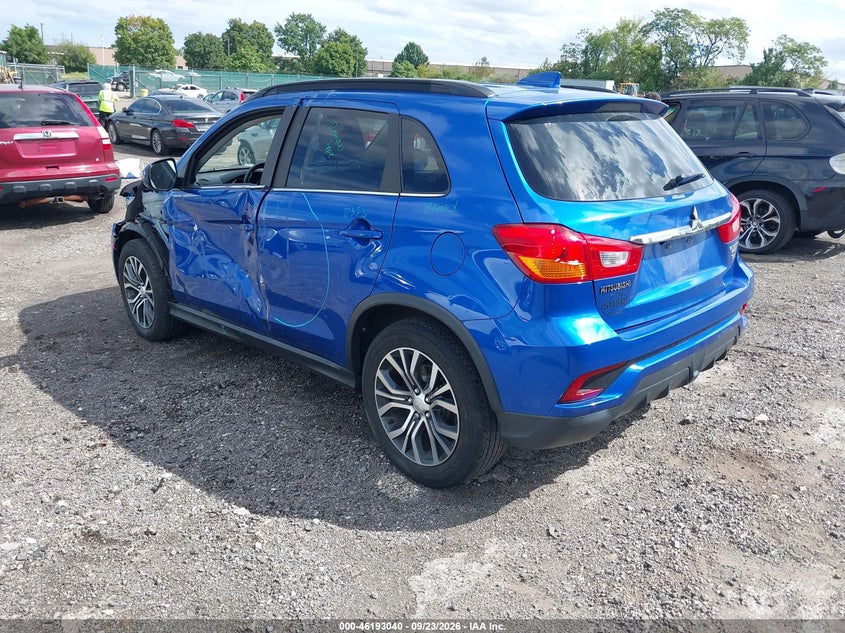 Vin: ja4ar4aw6jz010723, lot: 46692924, mitsubishi outlander sport 2.4 sel 20183