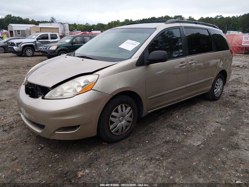 Vin: 5tdkk4cc3as316040, lot: 46692952, toyota sienna le 20102