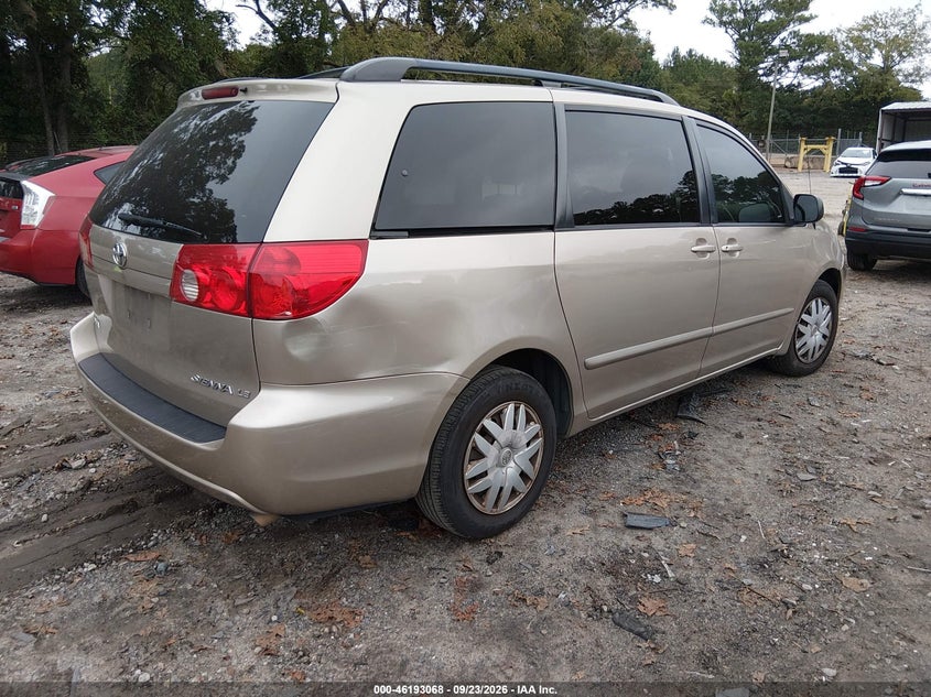 Vin: 5tdkk4cc3as316040, lot: 46692952, toyota sienna le 20104