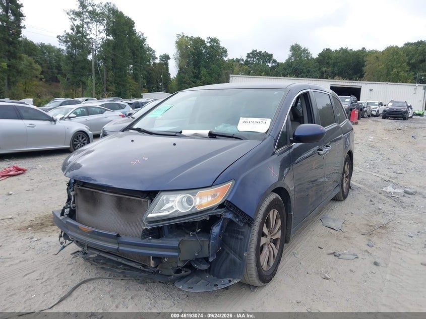 Vin: 5fnrl5h32hb025361, lot: 46692958, honda odyssey se 20172