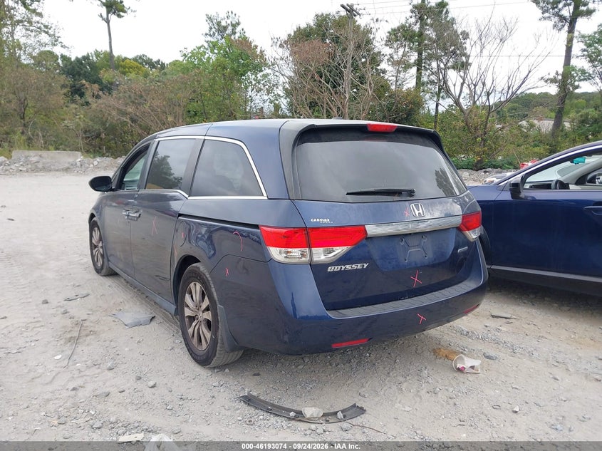 Vin: 5fnrl5h32hb025361, lot: 46692958, honda odyssey se 20173