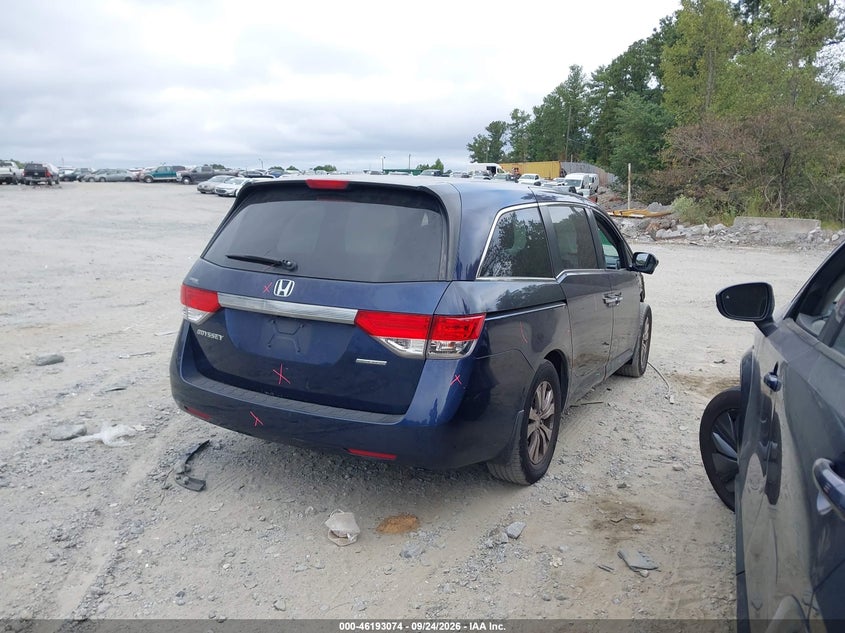 Vin: 5fnrl5h32hb025361, lot: 46692958, honda odyssey se 20174