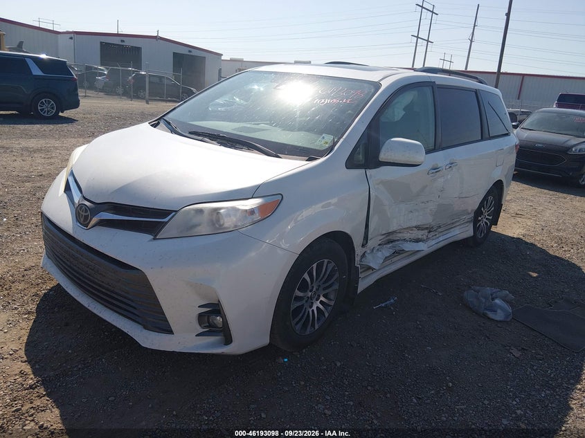 Vin: 5tdyz3dc7js926425, lot: 46692983, toyota sienna xle 8 passenger 20182