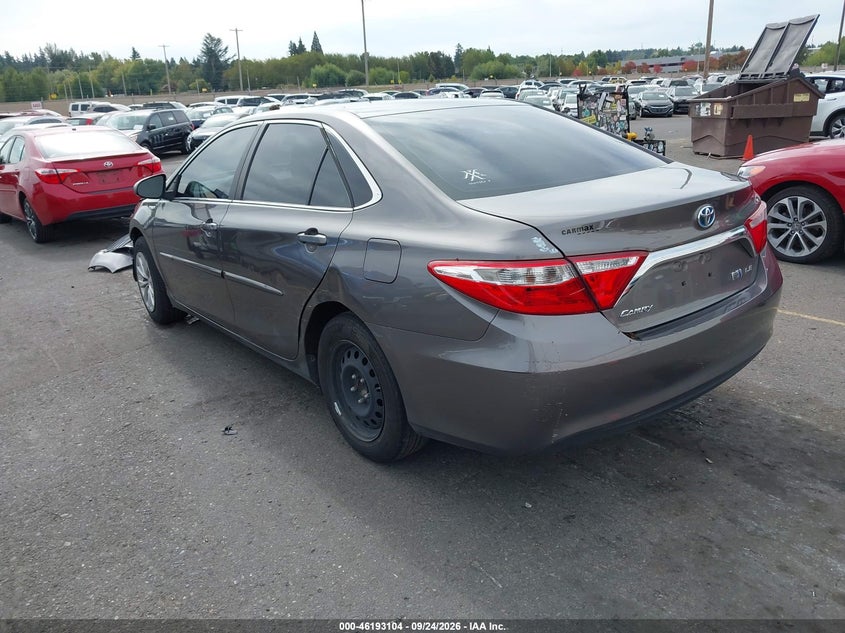 Vin: 4t1bd1fk0hu202977, lot: 46692988, toyota camry hybrid le 20173