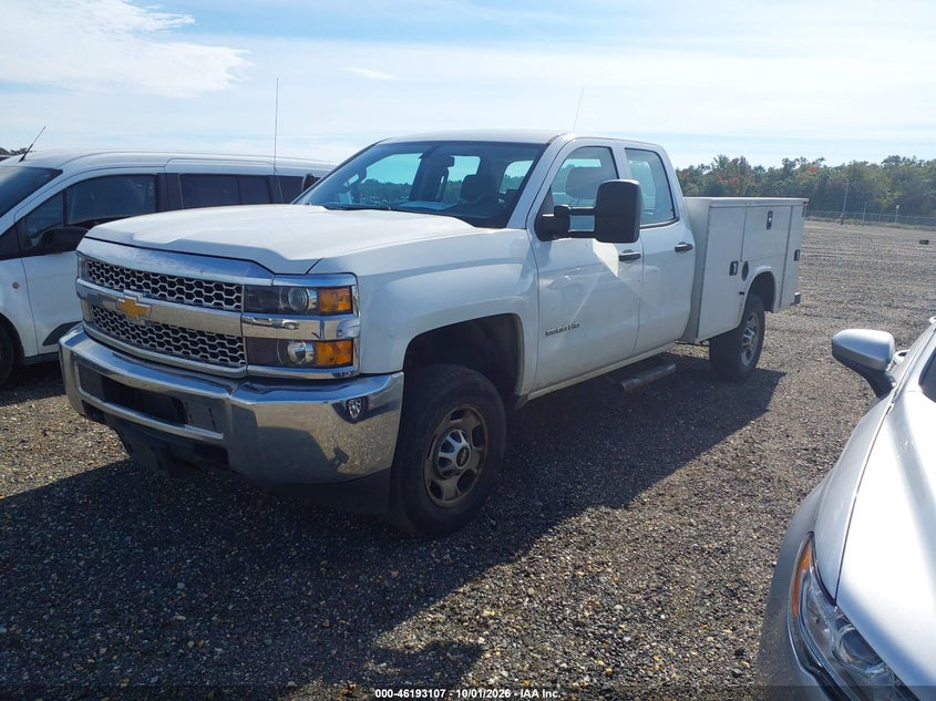 CHEVROLET SILVERADO 2500HD 2019 VIN 2GB2KREG2K1202203