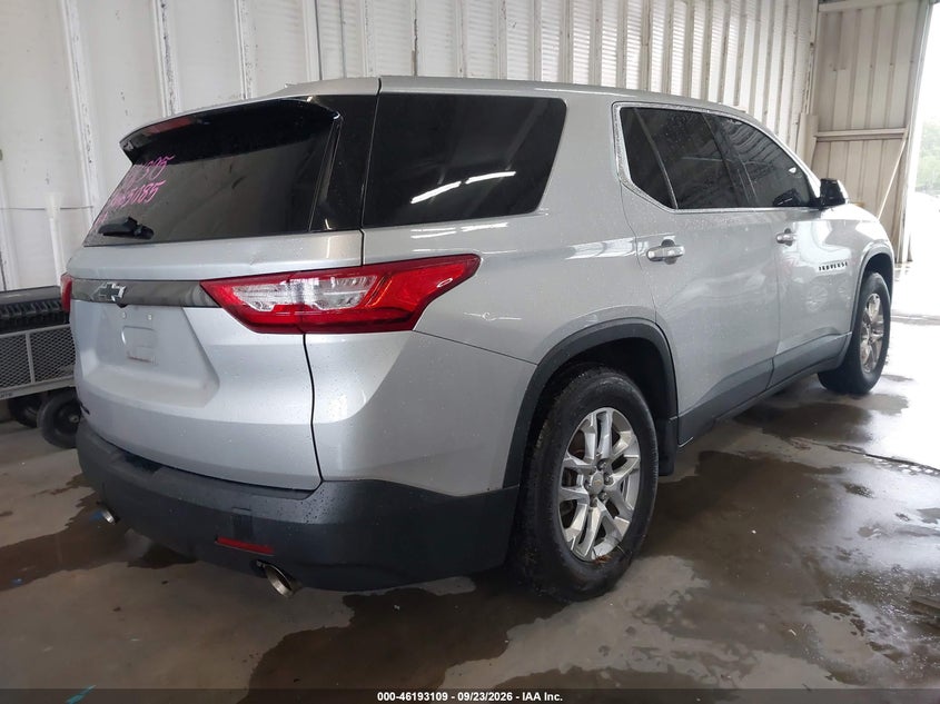 Vin: 1gnevfkw2kj255085, lot: 46692993, chevrolet traverse ls 20194