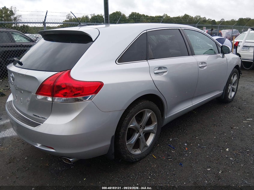 Vin: 4t3bk3bb1cu068651, lot: 46693015, toyota venza limited v6 20124