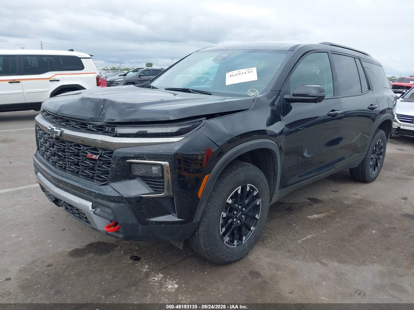 Vin: 1gnevjrs8sj194637, lot: 46693019, chevrolet traverse awd z71 20252