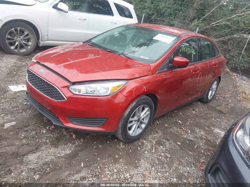 Vin: 1fadp3f23jl264696, lot: 46693037, ford focus se 20182