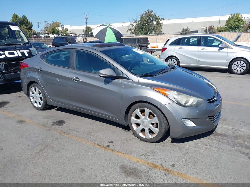 Vin: 5npdh4ae6dh271116, lot: 46693043, hyundai elantra limited 2013 img_1