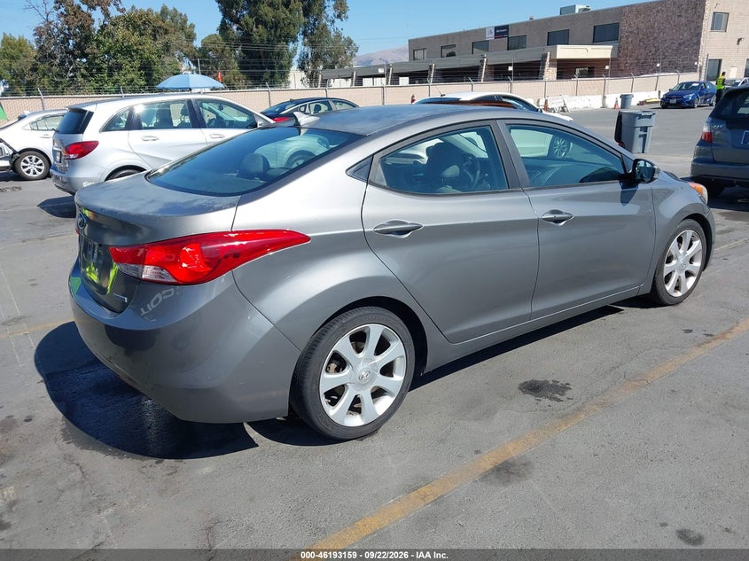 Vin: 5npdh4ae6dh271116, lot: 46693043, hyundai elantra limited 20134