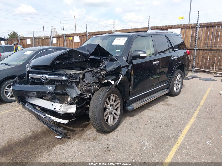 Vin: jtebu5jr0c5091541, lot: 46693044, toyota 4runner limited 20122