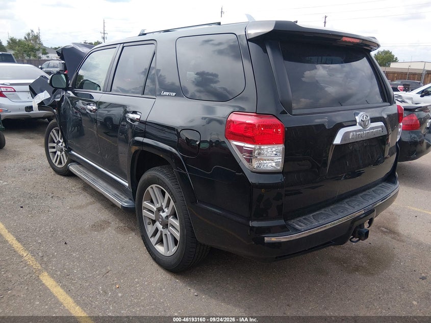Vin: jtebu5jr0c5091541, lot: 46693044, toyota 4runner limited 20123