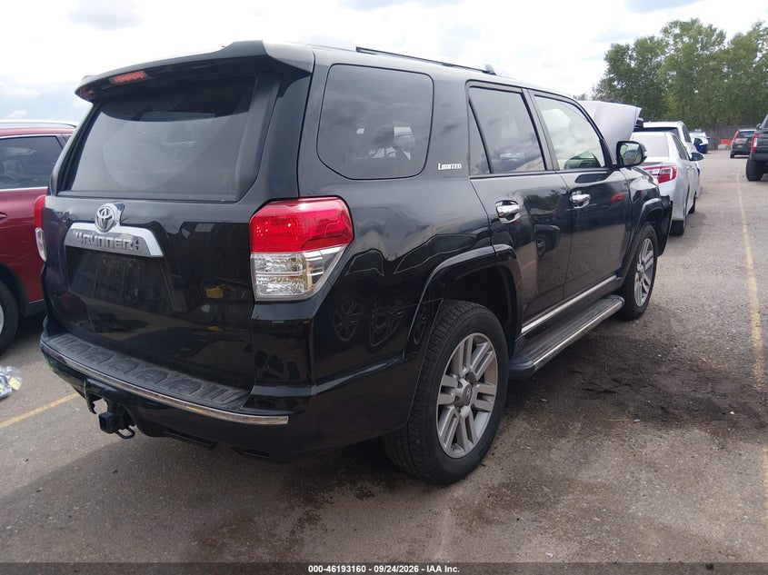Vin: jtebu5jr0c5091541, lot: 46693044, toyota 4runner limited 20124