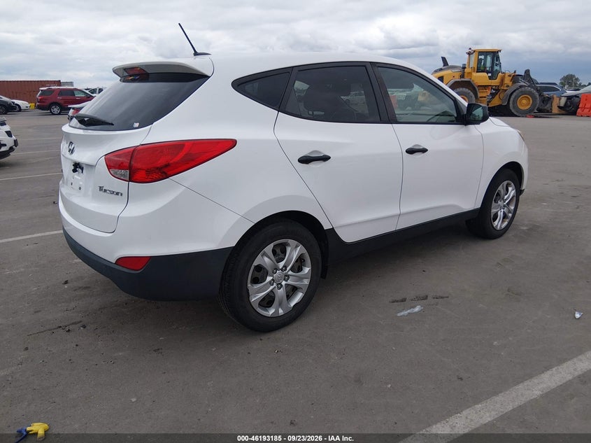 Vin: km8jt3ab2du755478, lot: 46693067, hyundai tucson gl 20134