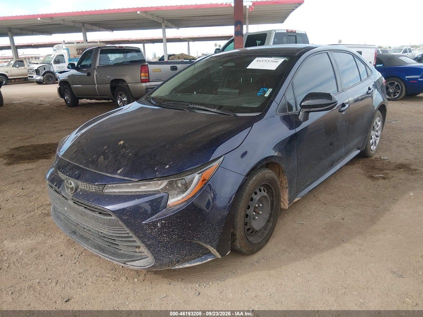 Vin: jtdb4mee0pj006975, lot: 46693092, toyota corolla le 20232