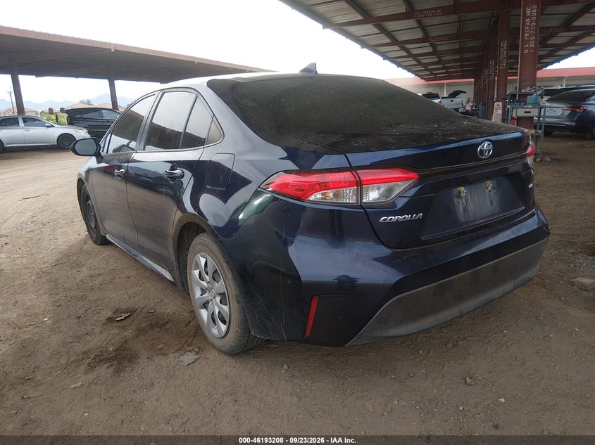 Vin: jtdb4mee0pj006975, lot: 46693092, toyota corolla le 20233