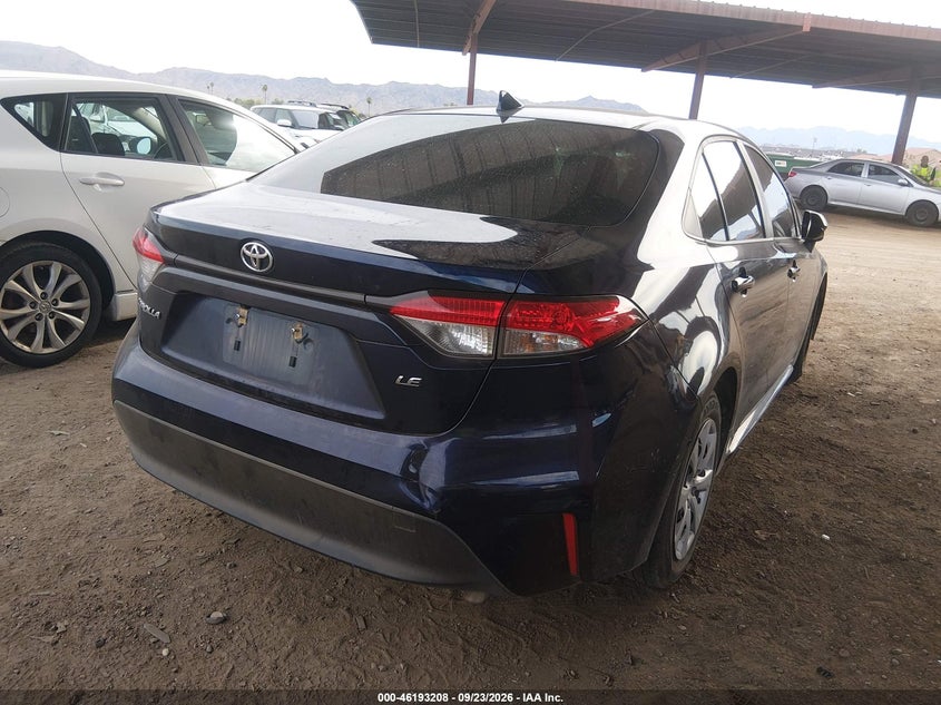 Vin: jtdb4mee0pj006975, lot: 46693092, toyota corolla le 20234