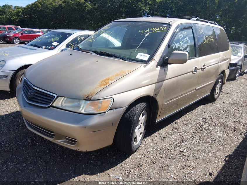 HONDA ODYSSEY 2000 VIN 2HKRL1863YH546027