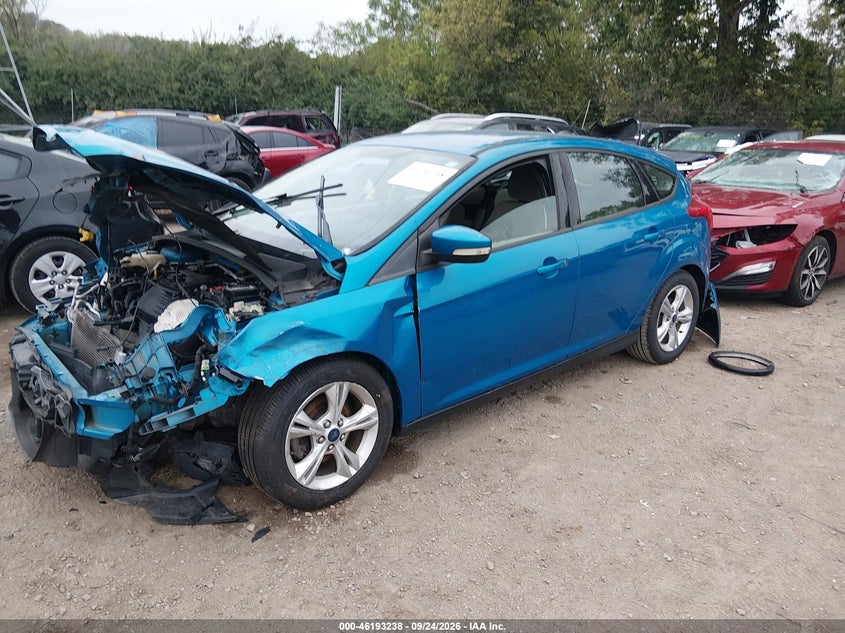 Vin: 1fadp3k2xel245445, lot: 46693122, ford focus se 20142