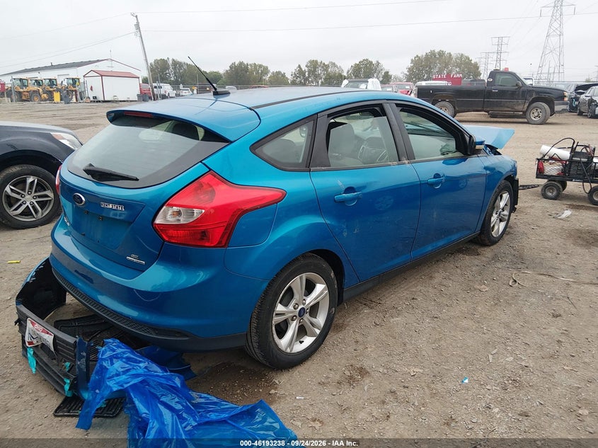 Vin: 1fadp3k2xel245445, lot: 46693122, ford focus se 20144