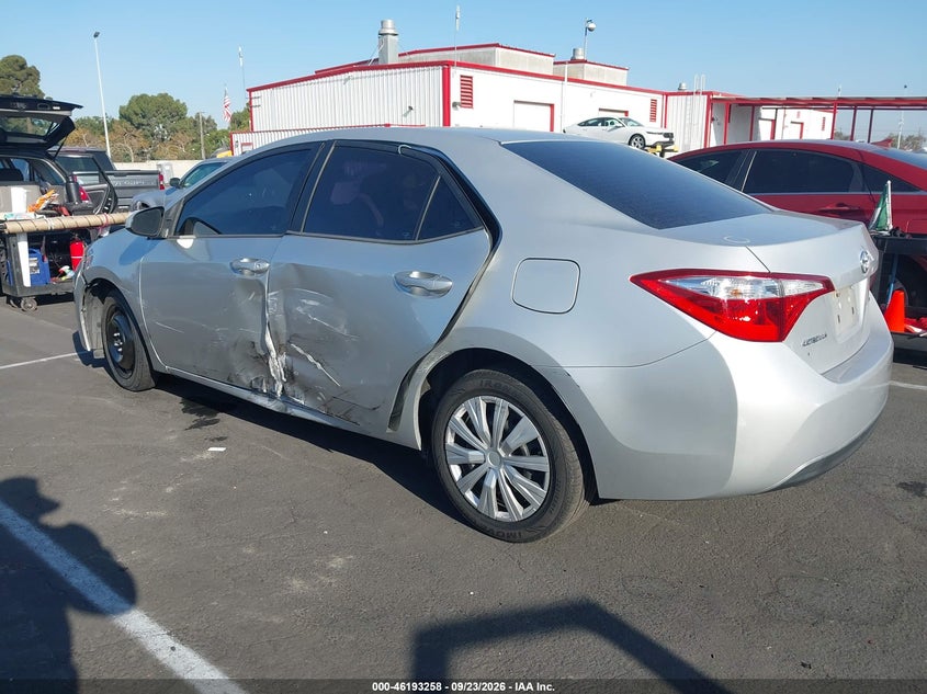 Vin: 5yfburhe0fp315364, lot: 46693142, toyota corolla le 20153