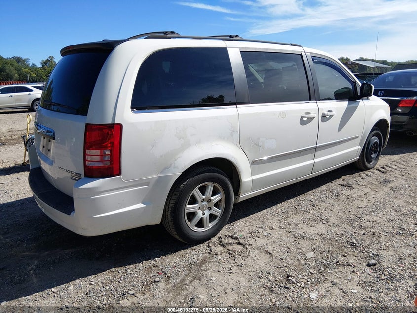 Vin: 2a4rr5dx9ar151941, lot: 46693159, chrysler town & country touring 20104