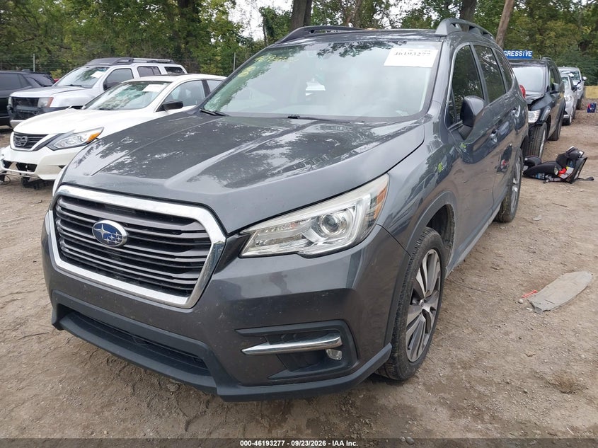Vin: 4s4wmapd2m3421876, lot: 46693160, subaru ascent limited 20212