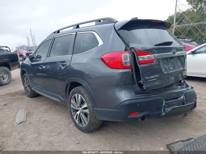 Vin: 4s4wmapd2m3421876, lot: 46693160, subaru ascent limited 20213