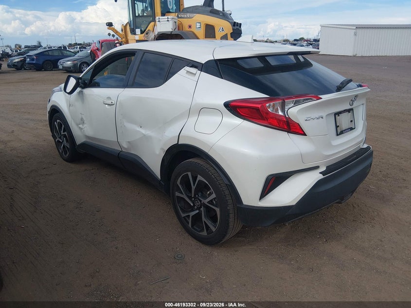 Vin: jtnkhmbxxm1108771, lot: 46693186, toyota c-hr xle 20213