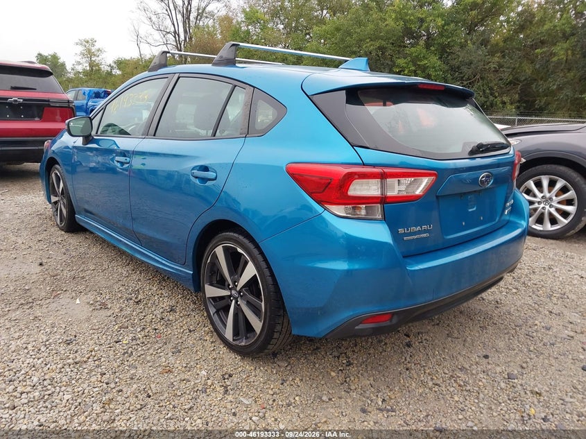 Vin: 4s3gtam6xk3726900, lot: 46693217, subaru impreza 2.0i sport 20193