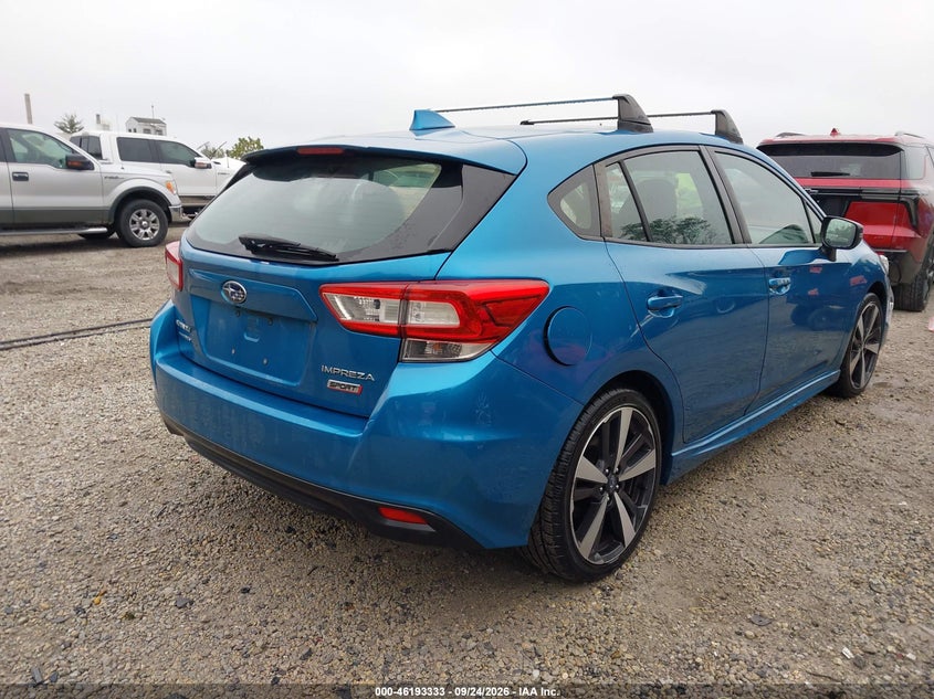 Vin: 4s3gtam6xk3726900, lot: 46693217, subaru impreza 2.0i sport 20194